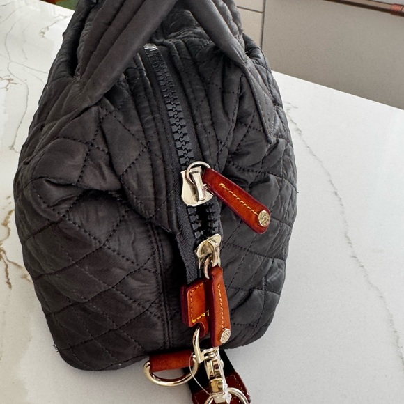 MZ Wallace Women's Quilted Gray Sutton Deluxe Crossbody Bag - Picture 7 of 15